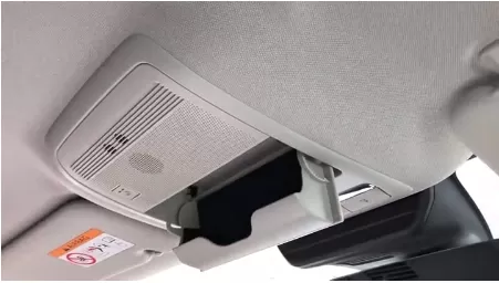 Application of Gear Dampers in Automotive Interior Eyeglass Cases