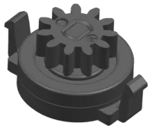 RD-T021 gear damper is applicable to automotive interior and exterior fittings as well as office equipment.